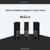 ZyrexMuscut006 Zyrex Muscut Tower Speaker